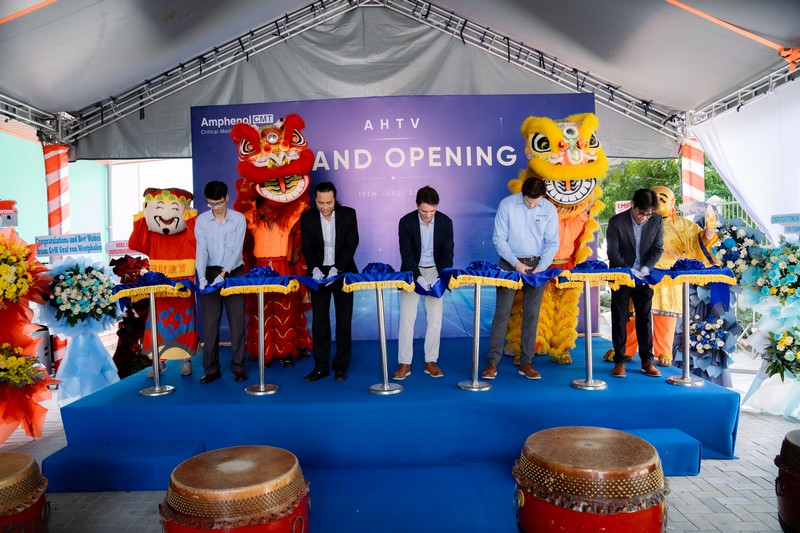 Lễ Khai Trương Nhà Máy Amphenol CMT Tại Tây Ninh 