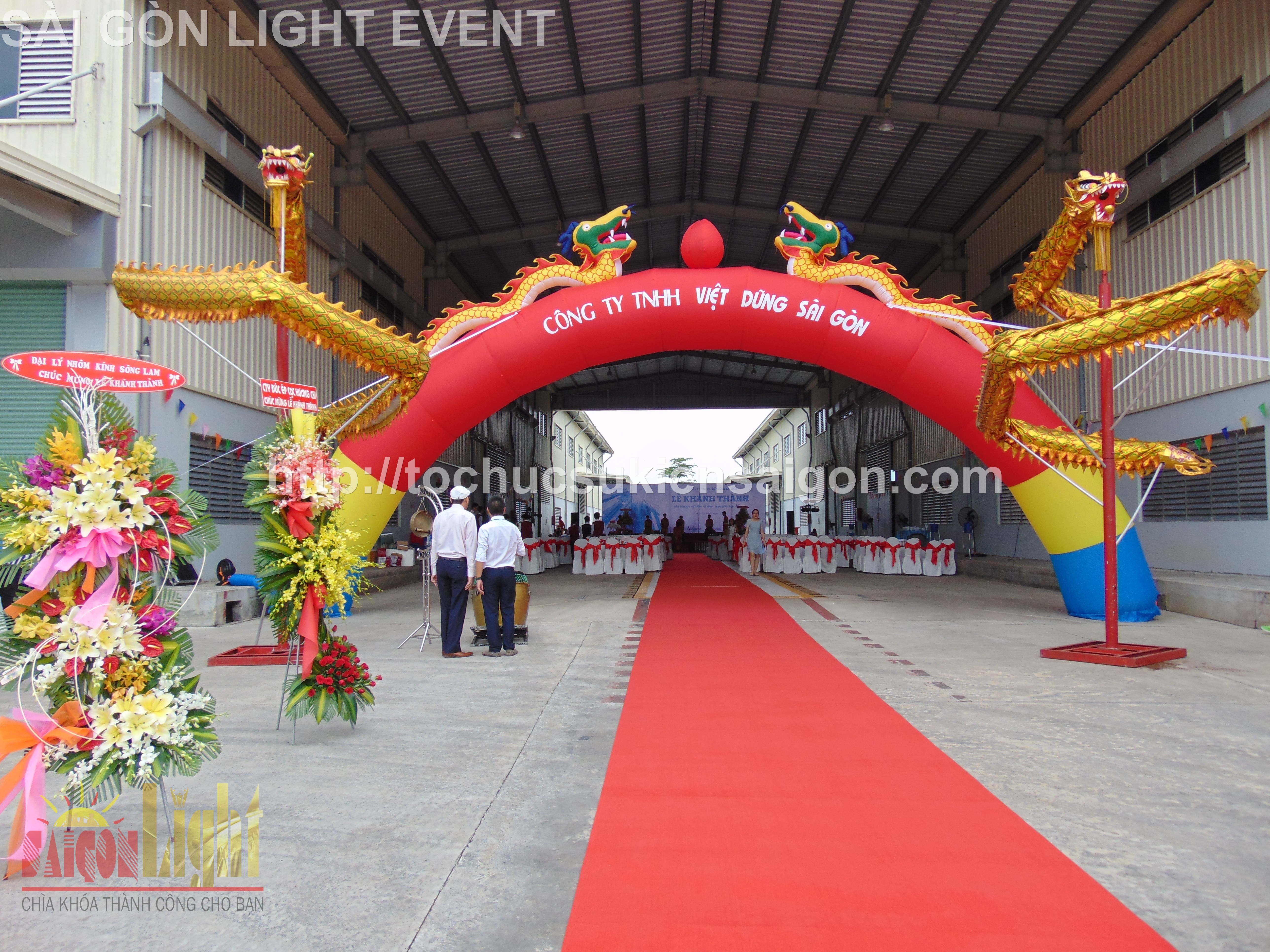 Tổ chức lễ khánh thành nhà máy Công ty Việt Dũng Sài Gòn