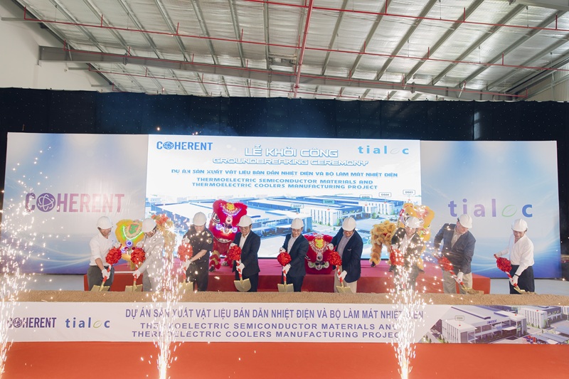 SÀI GÒN LIGHT EVENT TỔ CHỨC LỄ KHỞI CÔNG NHÀ MÁY TẠI KHU CÔNG NGHIỆP VSIP BÌNH DƯƠNG