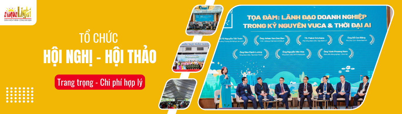 slider tổ chức sự kiện sài gòn