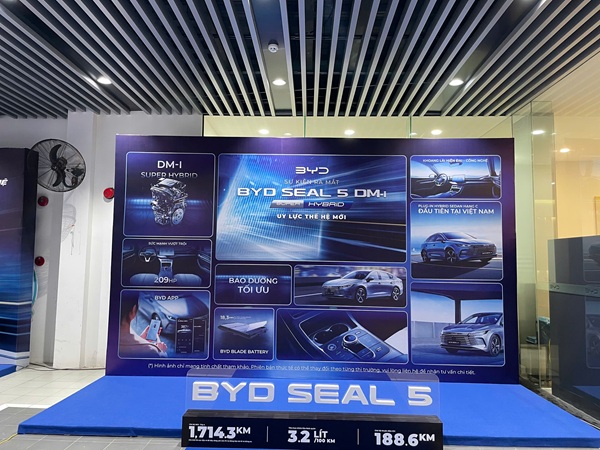 Sự Kiện Ra Mắt BYD Seal 5 DM-i Tại Showroom BYD Võ Văn Kiệt