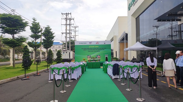 Khởi công hệ thống điện năng lượng mặt trời mái nhà Duy Tân Recyling