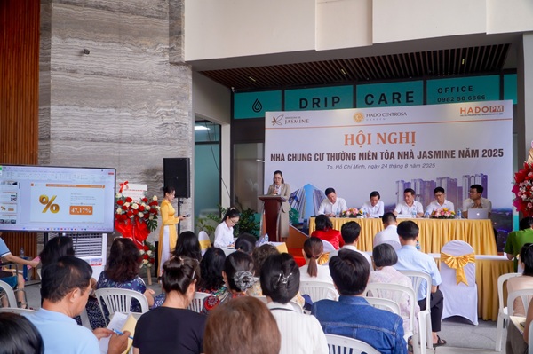 Tổ chức Hội nghị Nhà chung cư thường niên tòa nhà Jasmine năm 2025