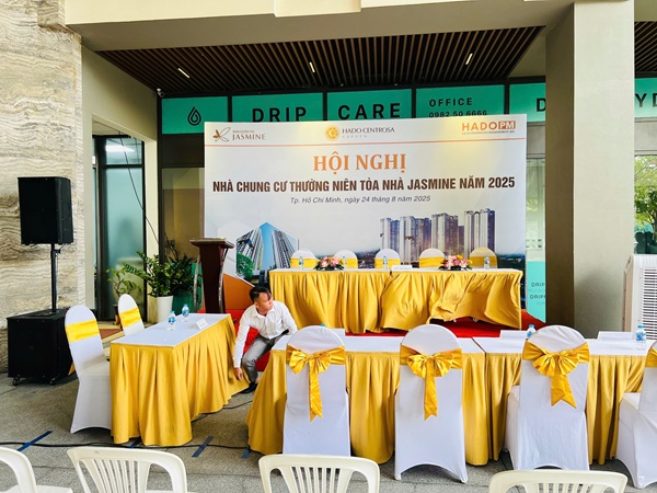 Tổ chức Hội nghị Nhà chung cư thường niên tòa nhà Jasmine năm 2025