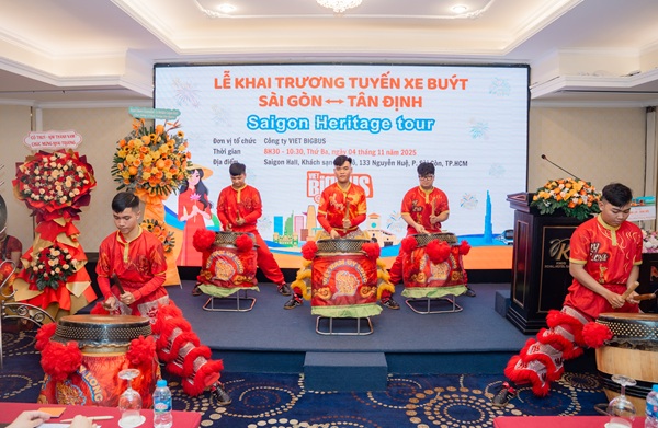 Lễ Khai Trương Tuyến Xe Buýt 2 Tầng Sài Gòn – Tân Định Lễ Khai Trương Tuyến Xe Buýt 2 Tầng Sài Gòn – Tân Định