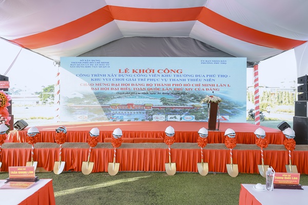 Lễ Khởi Công Dự Án Công Trình Công Viên Trường Đua Phú Thọ