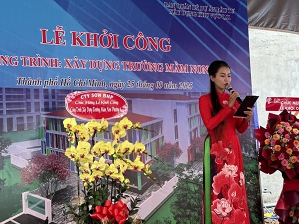 Lễ khởi công xây dựng trường mầm non 4  Lễ khởi công xây dựng trường mầm non 4