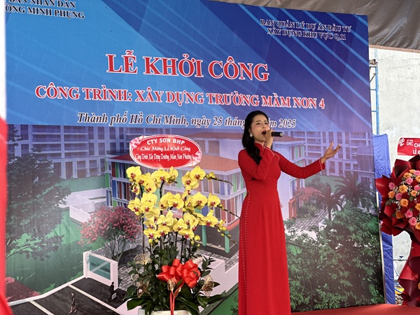 Lễ khởi công xây dựng trường mầm non 4  Lễ khởi công xây dựng trường mầm non 4