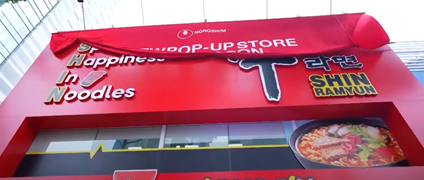 Tổ chức lễ khai trương Pop-up store Nongshim đầu tiên tại Việt Nam
