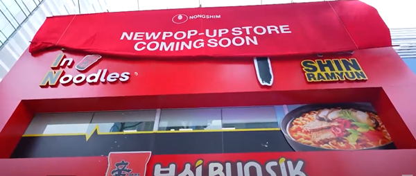 Tổ chức lễ khai trương Pop-up store Nongshim đầu tiên tại Việt Nam