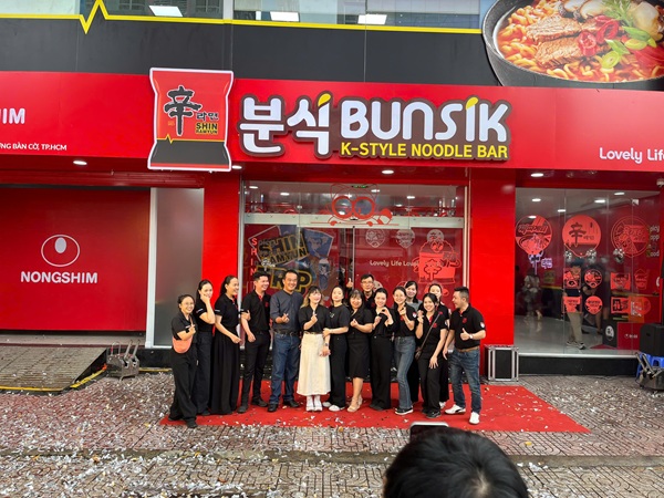 Lễ khai trương Pop-up store Nongshim đầu tiên tại Việt Nam