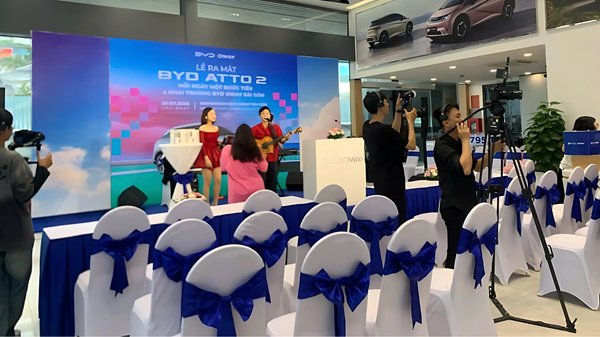 Lễ ra mắt BYD ATTO 2 & khai trương showroom BYD Oway Sài Gòn 
