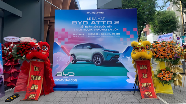 Lễ ra mắt BYD ATTO 2 & khai trương showroom BYD Oway Sài Gòn 
