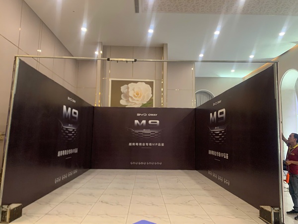 Chuỗi hoạt động đánh dấu sự hiện diện BYD M9 Chuỗi hoạt động đánh dấu sự hiện diện BYD M9