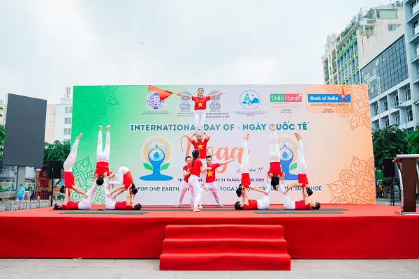 Ngày Quốc Tế Yoga Năm 2025 Cùng Tổng Lãnh Sứ Quán Ấn Độ Tại TP.HCM