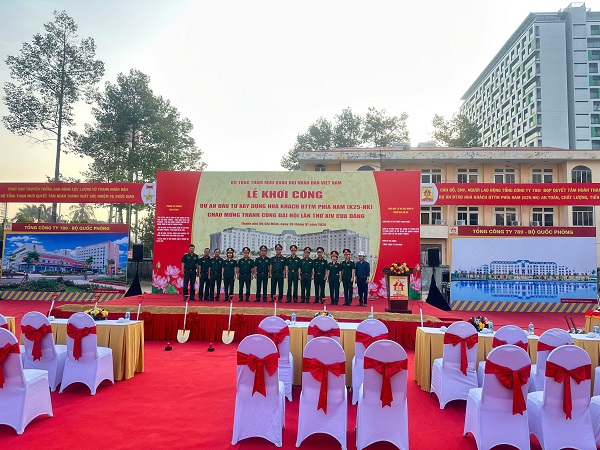 Lễ Khởi Công Dự Án ĐTXD Nhà Khách BTTM Phía Nam - BQP Lễ Khởi Công Dự Án ĐTXD Nhà Khách BTTM Phía Nam - BQP