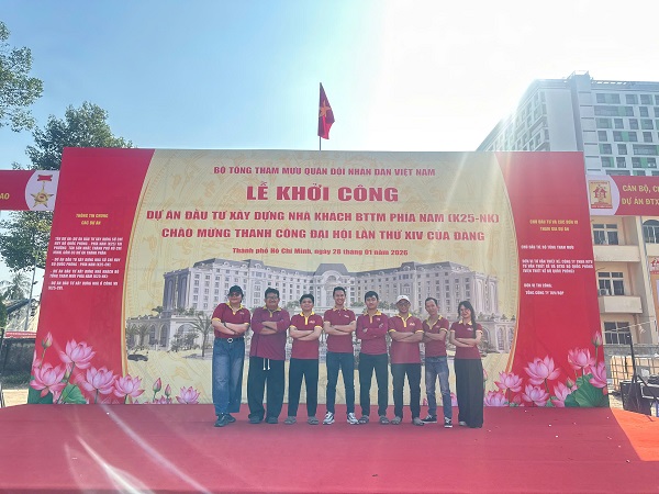 Lễ Khởi Công Dự Án ĐTXD Nhà Khách BTTM Phía Nam - BQP Lễ Khởi Công Dự Án ĐTXD Nhà Khách BTTM Phía Nam - BQP