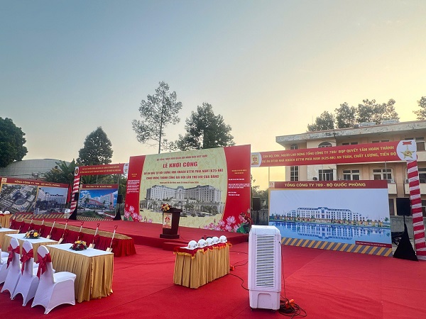 Lễ Khởi Công Dự Án ĐTXD Nhà Khách BTTM Phía Nam - BQP Lễ Khởi Công Dự Án ĐTXD Nhà Khách BTTM Phía Nam - BQP