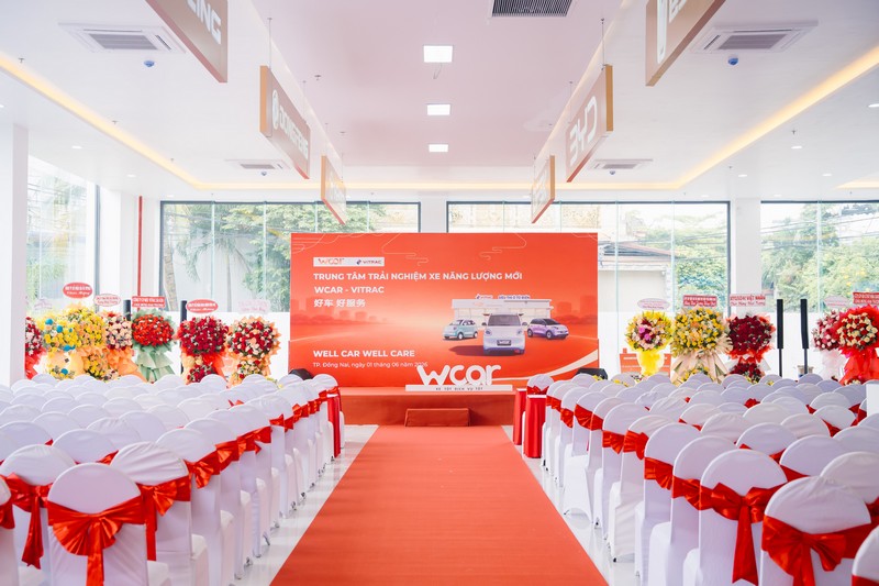 Trung t&acirc;m trải nghiệm xe năng lượng mới WCAR tại Đồng Nai do S&agrave;i G&ograve;n Light Event triển khai v&agrave; vận h&agrave;nh.