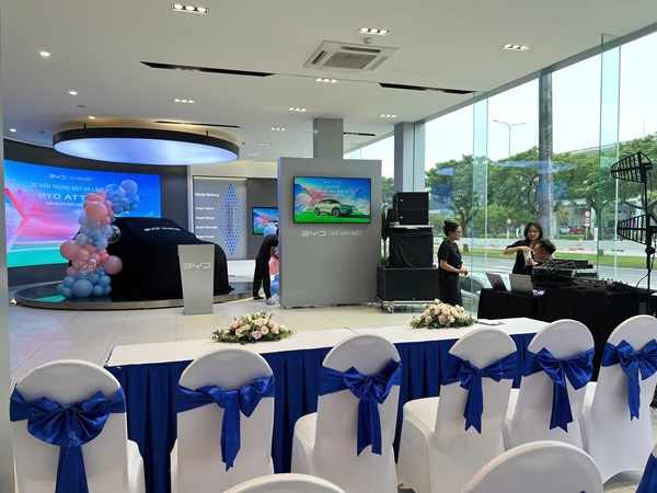 Công ty chuyên tổ chức lễ khai trương xe điện 
